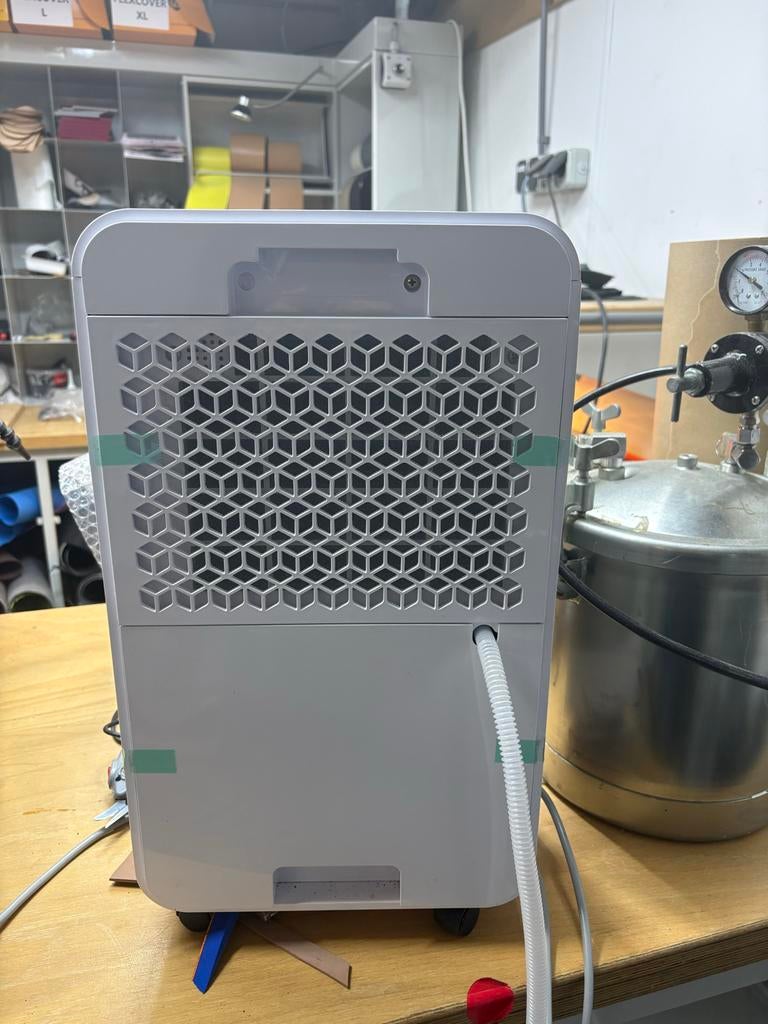 HBM Machines Luchtontvochtiger, Ophalen of Verzenden, Gebruikt, Afzuiger