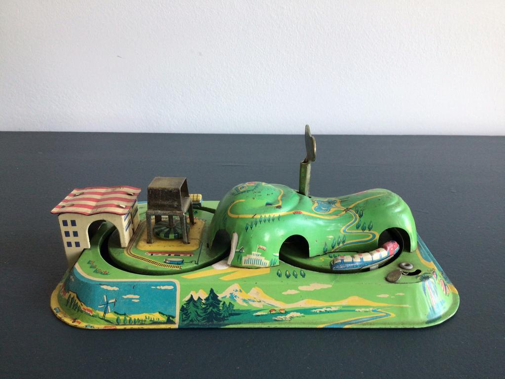 Abtotpacca Tin Toy Railway, Verzamelen, Speelgoed, Zo goed als nieuw, Ophalen of Verzenden