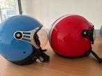 Vinz helmen, blauw en rood, maat XL en L, Ophalen, Gebruikt, Large