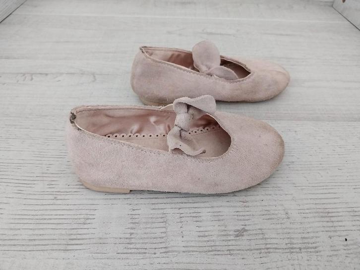 Licht roze ballerina schoentjes maat 21, Kinderen en Baby's, Kinderkleding | Schoenen en Sokken, Gebruikt, Schoenen, Meisje, Ophalen of Verzenden