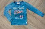 Retour blauw gestreept shirt met lange mouwen maat 134, Verzenden, Zo goed als nieuw, Jongen, Shirt of Longsleeve