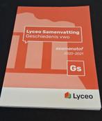 Lyceo Samenvatting voor het vak Geschiedenis op vwo-niveau, Ophalen of Verzenden, Zo goed als nieuw, Overige niveaus, Geschiedenis