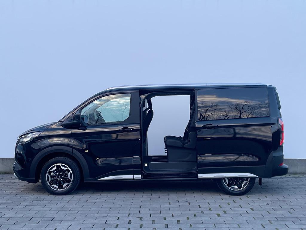 Ford Tourneo Custom Active 340 2.5 PHEV 233 pk L1 8 persoons, Gebruikt, 1850 kg, Zwart, Bedrijf