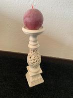 Porseleinen Kaarsenkandelaar, Huis en Inrichting, Woonaccessoires | Kandelaars en Kaarsen, Ophalen, Overige materialen, 25 tot 50 cm