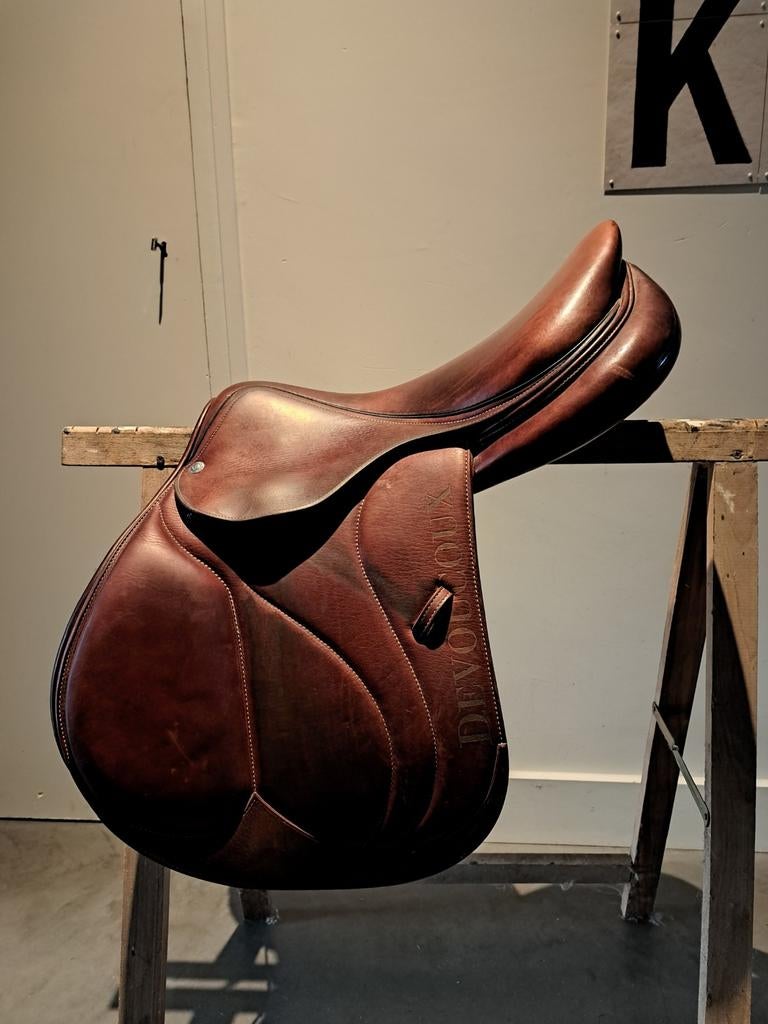 Devoucoux biarritz zadel, Dieren en Toebehoren, Ophalen, Zo goed als nieuw, Springen