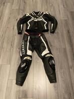 Berik Motorpak Leer Zwart/Wit - Maat 50, Motoren, Kleding | Motorkleding, Ophalen of Verzenden, Tweedehands, Heren, Combipak