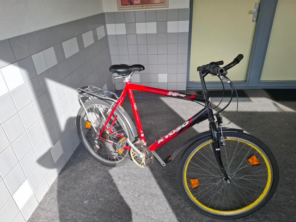 Rode Kyoso mountainbike, Ophalen, Meer dan 20 versnellingen, 26 inch, Overige merken