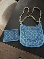 Zgan staat Pscallme denim tasje + portemonneé, Ophalen of Verzenden, Zo goed als nieuw, Blauw, Schoudertasje