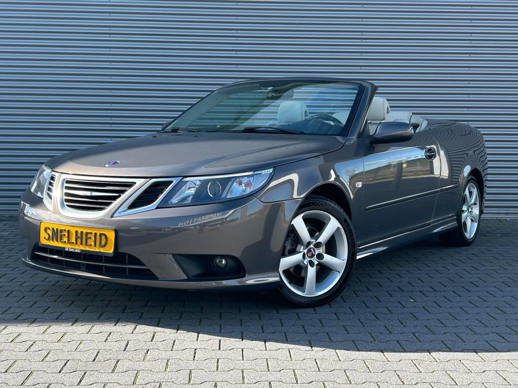 Saab 9-3 Cabrio 1.8t Vector | Automaat | Stoelverwarming | C, Auto's, Saab, 1998 cc, Gebruikt, Beige, 4 cilinders