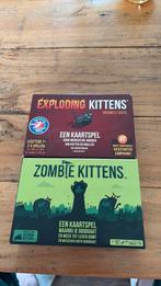 Exploding kittens/ zombie kittens, Ophalen of Verzenden, Zo goed als nieuw