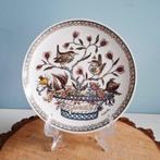 Ole Winther, klein sierbord 'Januari - Winterkoninkje', Antiek en Kunst, Antiek | Wandborden en Tegels, Ophalen of Verzenden