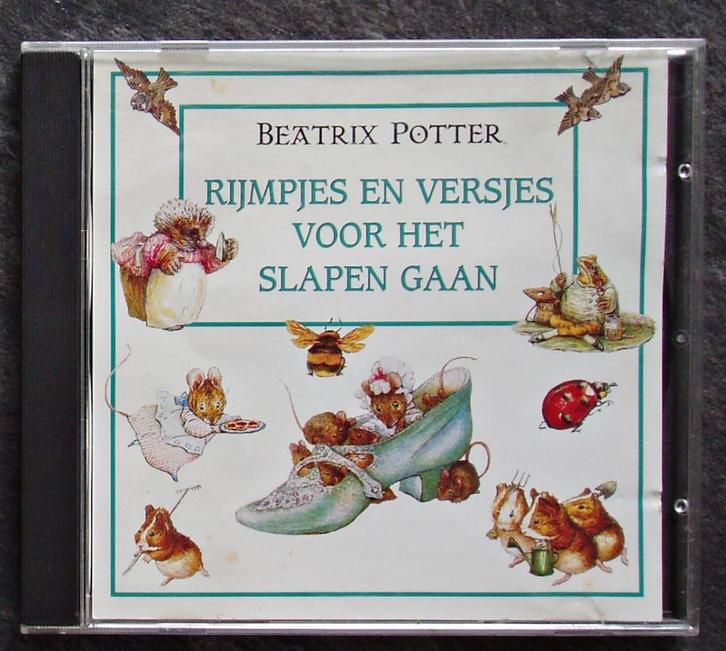 2x Beatrix Potter - Liedjes Rijmpjes Versjes voor het slapen, Boeken, Luisterboeken, Cd, Kind, Verzenden