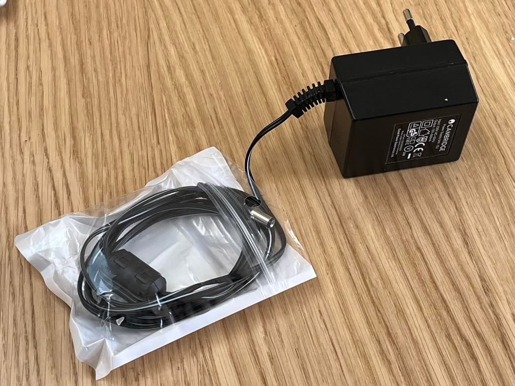 Cambridge Audio adapter 12V 500mA, Audio, Tv en Foto, Opladers, Ophalen of Verzenden, Zo goed als nieuw