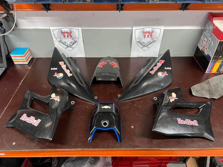 Derbi drd kappenset tot 2011, Fietsen en Brommers, Brommeronderdelen | Algemeen, Gebruikt, Kap, Ophalen of Verzenden