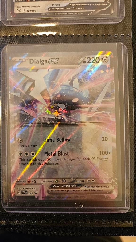 Pokémon Dialga ex SVP promo 180, Ophalen of Verzenden