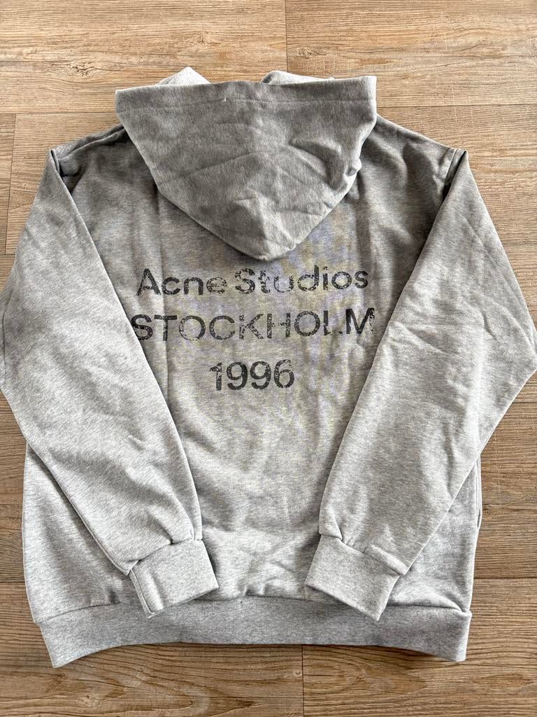 Acne Studios Hoodie Maat S Grijs, Ophalen of Verzenden, Gedragen, Maat 46 (S) of kleiner, Grijs