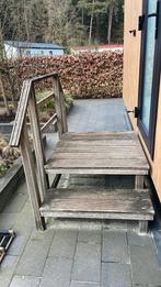 Chalet hard houten trap ( ophalen in Ommen), Ophalen of Verzenden, Gebruikt, Hout