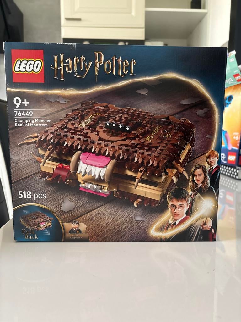 LEGO Harry Potter Monsterboek der Monsters 76449, Lego, Harry Potter, Ophalen of Verzenden, Zo goed als nieuw