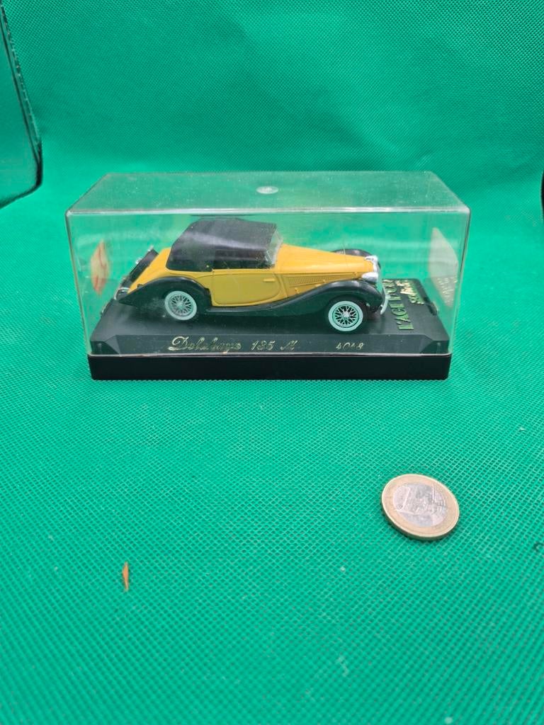 78 Delahaye 135 m 1/43 Solido, Hobby en Vrije tijd, Modelauto's | 1:43, Ophalen of Verzenden, Zo goed als nieuw, Auto, Solido
