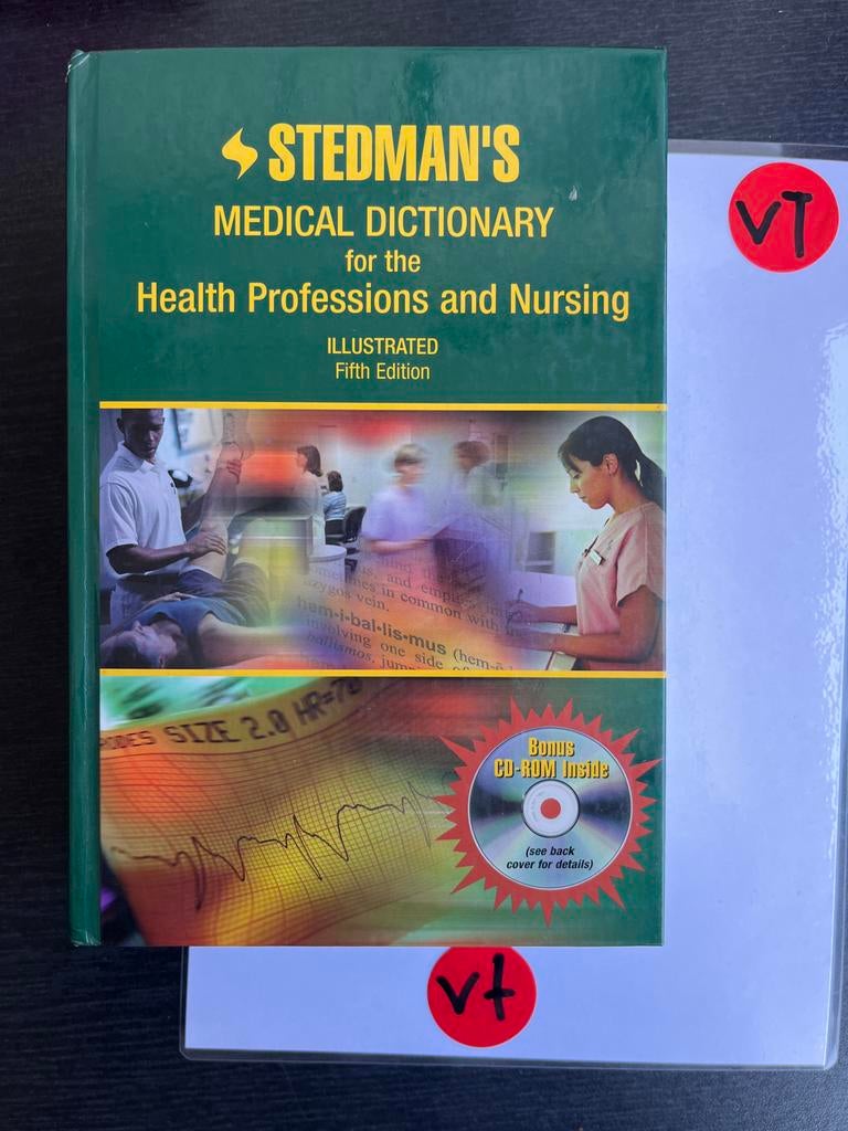Stedman's Medical Dictionary 5e - Gezondheidsberoepen, Ophalen of Verzenden, Zo goed als nieuw, Gezondheid en Conditie