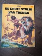 Stripboek de grote strijd van toenga, Boeken, Stripboeken, Eén stripboek, Ophalen of Verzenden, Gelezen, Aidans