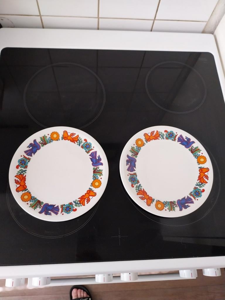 2 Acapulco ontbijtborden - Villeroy & Boch, Antiek en Kunst, Ophalen of Verzenden