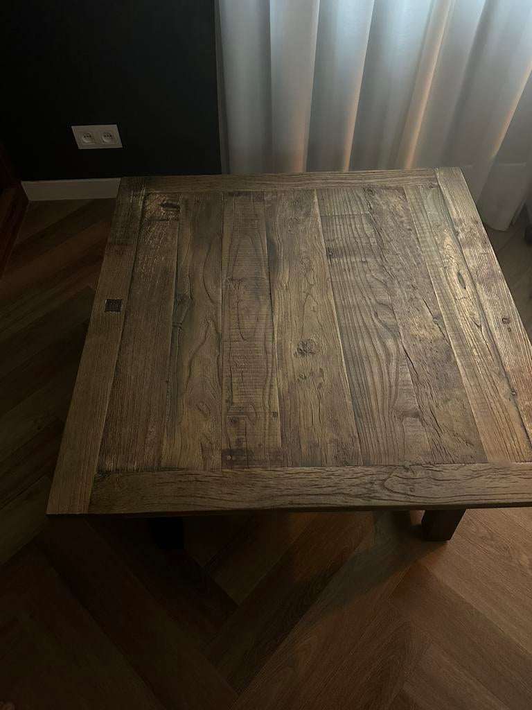 Riviera Maison salontafel driftwood, Ophalen, 100 tot 150 cm, 50 tot 100 cm, Zo goed als nieuw