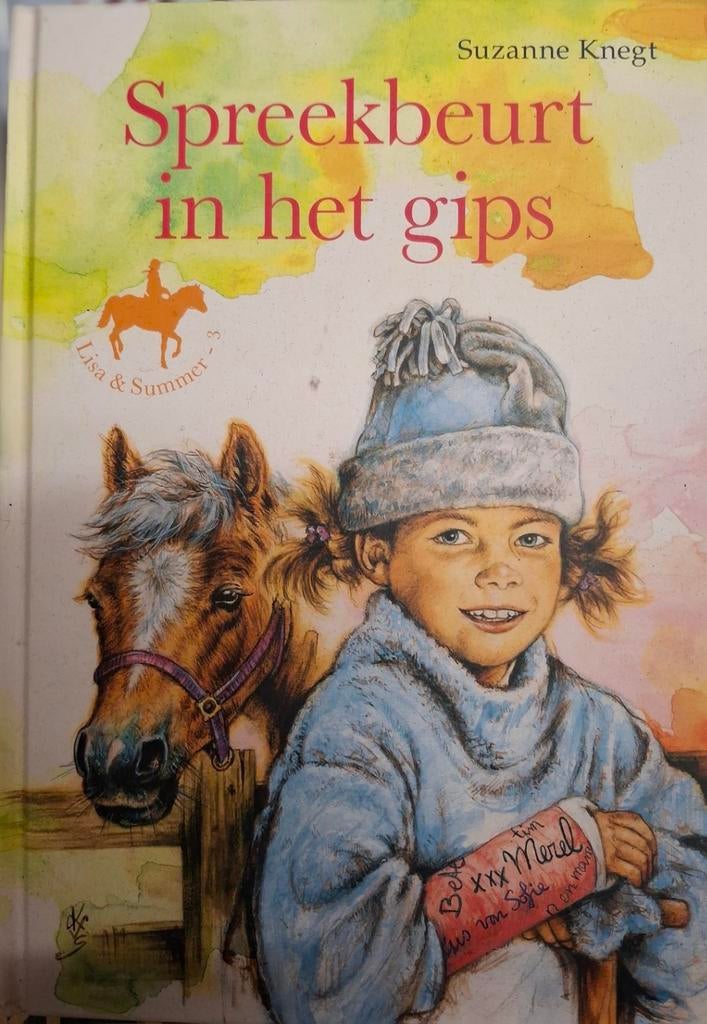 Suzanne Knegt - Spreekbeurt in het gips, Suzanne Knegt, Fictie algemeen, Ophalen of Verzenden, Zo goed als nieuw
