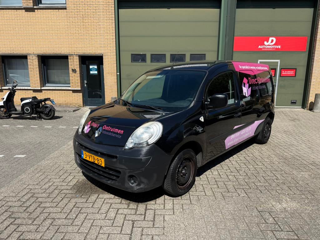 Renault Kangoo 1.5 DCI 66KW 2012 MAXI zwart, Auto's, Voorwielaandrijving, Stof, Zwart, 4 cilinders