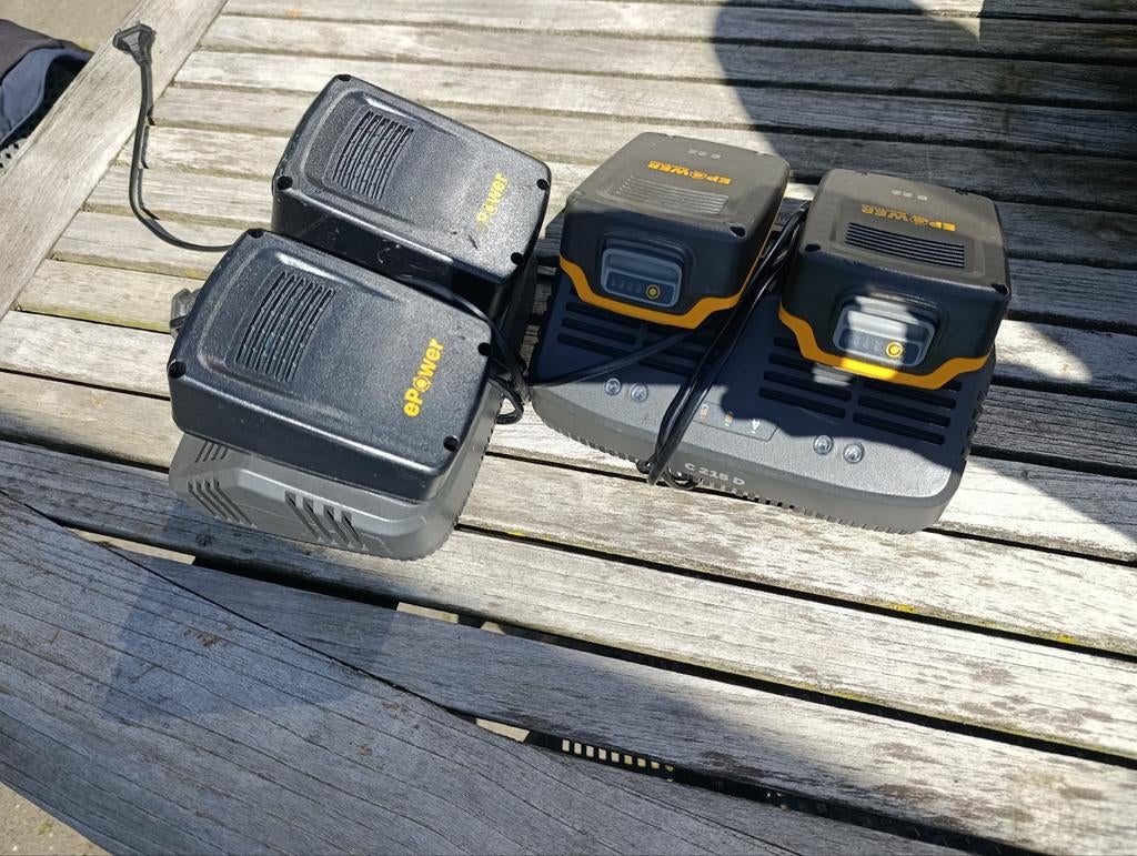 Stiga accu BT20 4 stuks, Ophalen of Verzenden