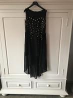 Korte galajurk/ feestkleding zwart met tule maat 38/40, Maat 38/40 (M), Galajurk, Zwart, Ophalen of Verzenden