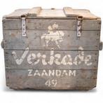 Grote houten kist, Verkade Zaandam, Huis en Inrichting, Woonaccessoires | Kisten, Gebruikt, 50 tot 100 cm, 50 tot 75 cm, Ophalen of Verzenden