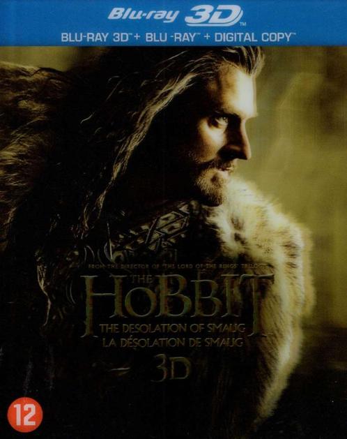 The Hobbit The Desolation of Smaug 3D - met slipcover - NL, Cd's en Dvd's, Blu-ray, Zo goed als nieuw, 3D, Verzenden