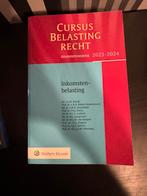 Cursus Belastingrecht Inkomstenbelasting, Ophalen of Verzenden, Zo goed als nieuw