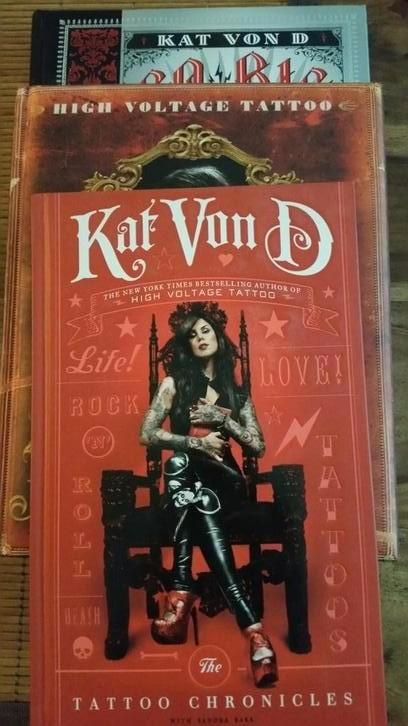 Kat von D biografieën 3 stuks, Boeken, Biografieën, Nieuw, Kunst en Cultuur, Ophalen of Verzenden
