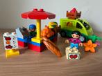 Lego Duplo 5683 marktplein - Complete Set!, Ophalen of Verzenden, Zo goed als nieuw, Complete set, Duplo