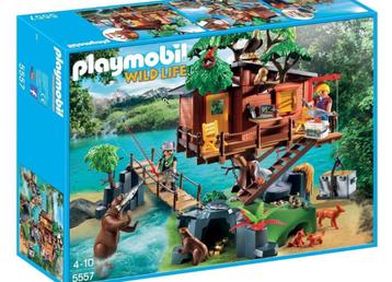 Playmobil avontuurlijke boomhut - 5557 beschikbaar voor biedingen