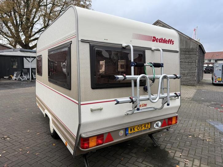 DETHLEFFS NEW LINE 390 4 PERSOONS VOORTENT NETTE CARAVAN, Caravans en Kamperen, Caravans, Bedrijf, tot en met 4, 500 - 750 kg