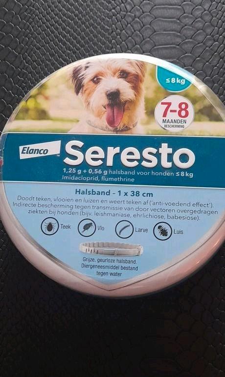 Seresto vlooenband, Dieren en Toebehoren, Hondenhalsbanden en Penningen, Nieuw, Ophalen