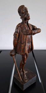 Don Quichot houten beeldje , genummerd, Antiek en Kunst, Ophalen of Verzenden