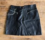 Imitatie leer rokje mt 40, Maat 38/40 (M), H&M, Zwart, Ophalen of Verzenden