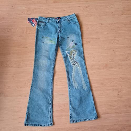 Nieuwe stoere jeans van Veirjen maat 40, Kleding | Dames, Spijkerbroeken en Jeans, Nieuw, W30 - W32 (confectie 38/40), Blauw, Ophalen of Verzenden