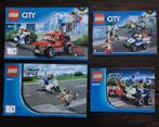 Lego politie boekjes 60006, 60023, 60136, 60141, Kinderen en Baby's, Speelgoed | Duplo en Lego, Gebruikt, Ophalen of Verzenden