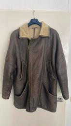 vintage herenjas; Vagrant Italy. leer, wol gevoerd. Mt 56, Kleding | Heren, Jassen | Winter, Ophalen of Verzenden, Gedragen, Maat 56/58 (XL)