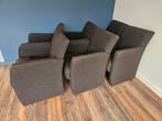Verstelbare eetkamerstoelen, Huis en Inrichting, Stoelen, Ophalen, Gebruikt, Grijs, Vijf, Zes of meer stoelen