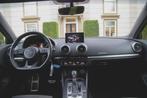 Audi A3 Limousine 1.5 TFSI S-Line 19 inch | PDC | ORG NL 3e, Gebruikt, Leder en Stof, Zwart, Origineel Nederlands