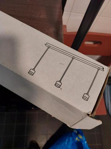 Ikea skaftet hanglamp voor 3 lampen beschikbaar voor biedingen