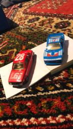 Antieke Ford Escort en Lancia Rally 037 Edocar 1986, Hobby en Vrije tijd, Modelauto's | 1:43, Ophalen of Verzenden, Zo goed als nieuw