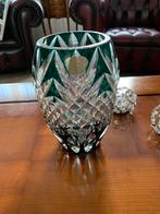 Van Val St Lambert Kristallen Vaas, Antiek en Kunst, Antiek | Glas en Kristal, Ophalen