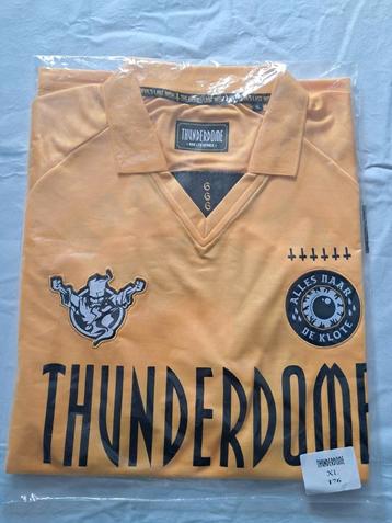 Thunderdome 666 voetbal shirt geel xl beschikbaar voor biedingen